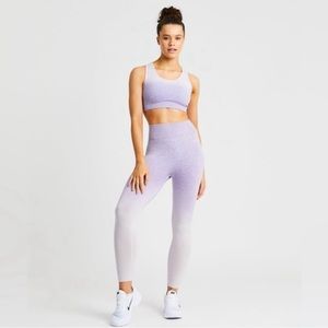 AYBL purple ombré seamless set